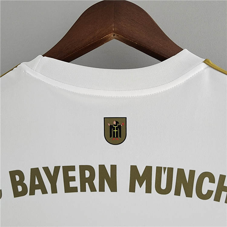 Bayern Munich 22/23 Away White Soccer Jersey Football Shirt - Click Image to Close